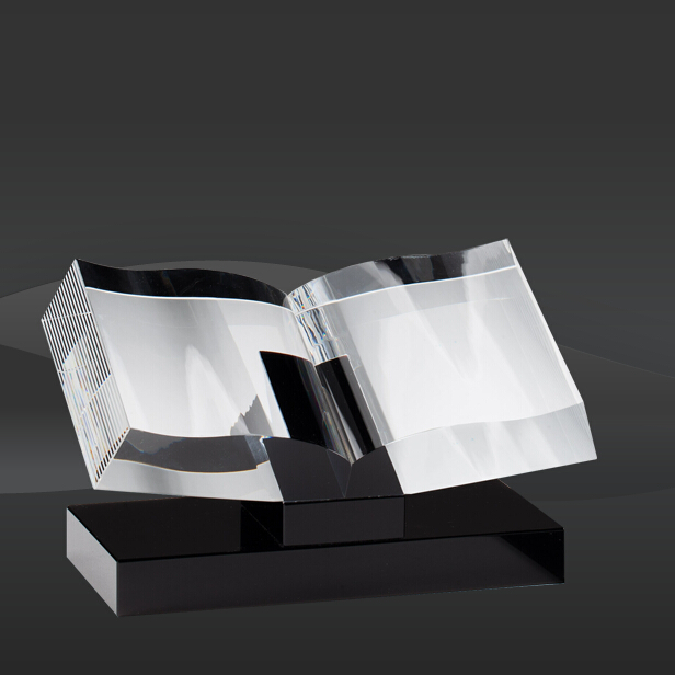 Crystal Open Book Award (D-CRY469)
