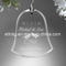 Personalized Bell Glass Souvenir Gift for Christmas Decoration