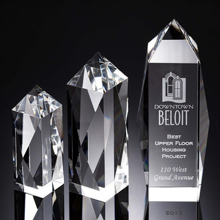 Liberty Obelisk Crystal Award (#1000-OC3206, #1000-OC3208, #1000-OC3210)