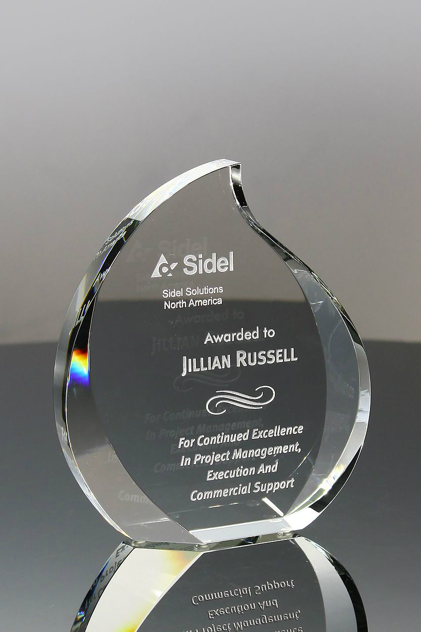 Blue and Clear Advancement Award for Years of Service Awards (#5208)