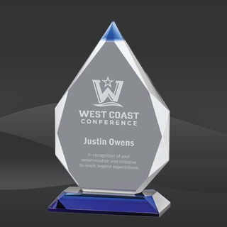 Blue Granville Crystal Award (EE-OPT3621-L, EE-OPT3622-L, EE-OPT3623-L)