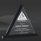 Black Triangle Trim Crystal Award (SCT-K1008, SCT-K1009, SCT-K1010)