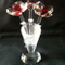 Glass Crystal Flower Ornament Gift