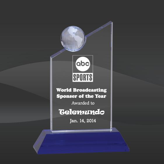 Blue Crystal World Peak Award (J-CRY536)