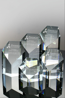 Merit Crystal Award (#5681, #5121, #5217, #5122, #5218)