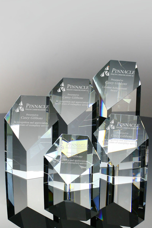 Merit Crystal Award (#5681, #5121, #5217, #5122, #5218)