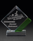 Plaque Design Crystal Glass Trophy Award for Promotional Gifts