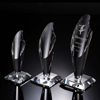 Crystal Flame Torch Award (#988-OCTR03, #988-OCTR02, #988-OCTR01)