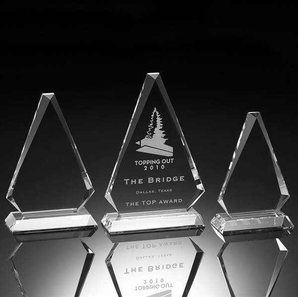Prestige Triangle Crystal Award (#1073, #1074, #1075)