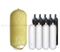 High Quality CNG Cylinder Factory High Pressure Cylinder Empty Gas Cylinder 232-28L Cilindro De Gnc