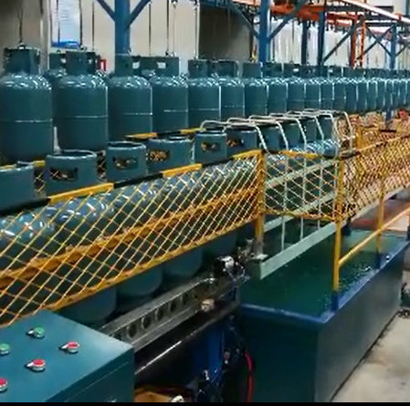 Repairing LPG Cylinder Production Line