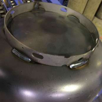 Automatic LPG Gas Cylinder Bottom Ring Welding Machine