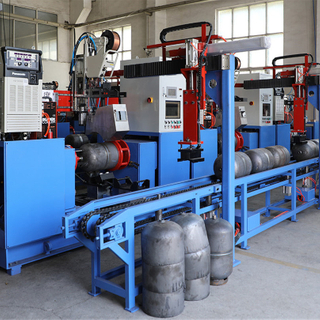 Automatic LPG Gas Cylinder Body Welding Machine