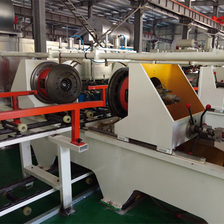 Steel Bitumen Drum Flanging Machine