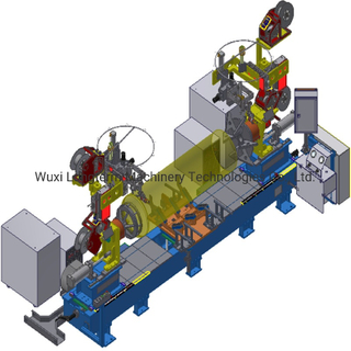 LNG Gas Tank/Cylinder TIG Girth Weld Circular Seam Welding Machine