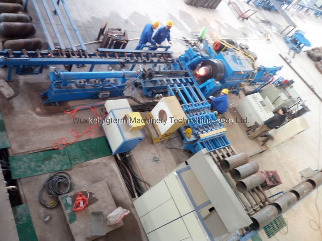 Roller Forming Type CNG Tube Pinning Machine, CNG Cylinder Bottom Closing Machine
