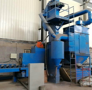 LPG Cylinder Scales Clean up Shot Blasting Machine