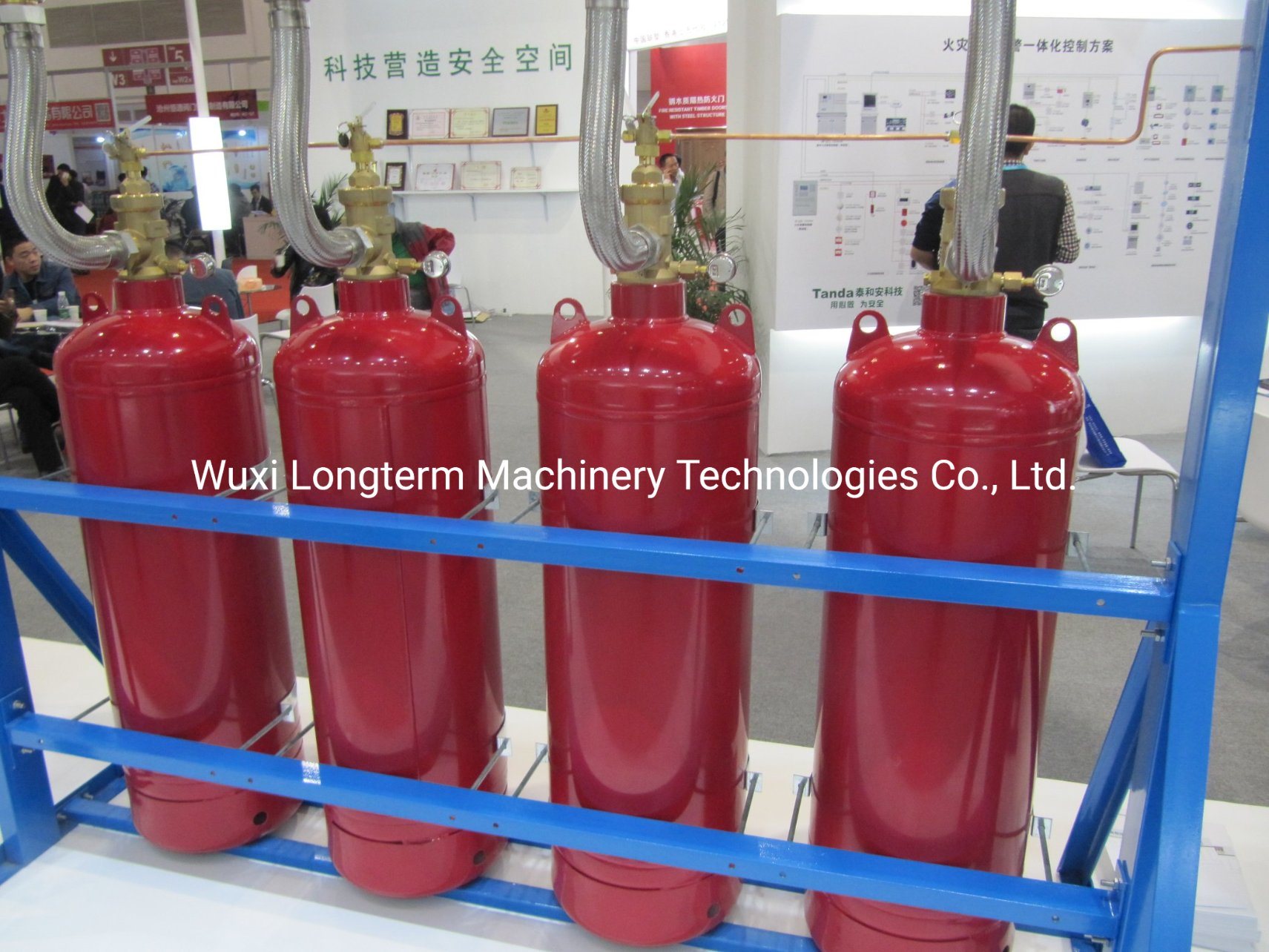 Automatic Fire Extinguihser Welding Machine with Robert, Hot Selling Portable Carbon Dioxide Fire Extinguisher Welding Equipment /