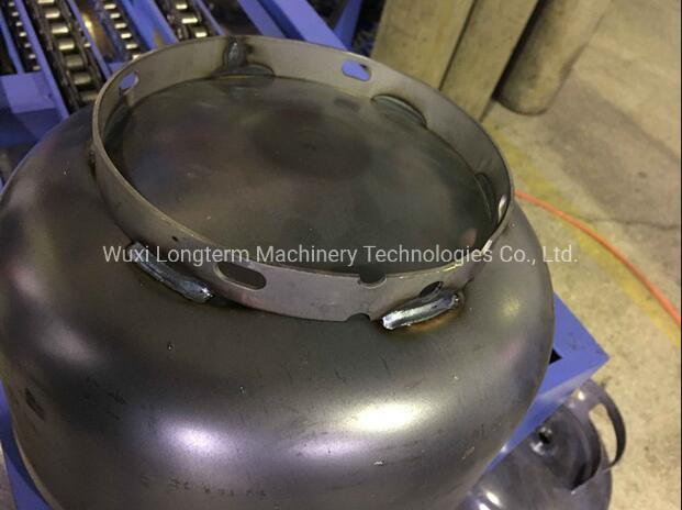 Semi-Automatic LPG Cylinder Bottom Base / Foot Ring Welding Machine