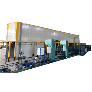 LPG Gas Cylinder Shot Blaster / Shot Blasting Machine