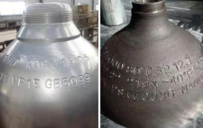 High Pressure Gas Cylinder Seamless Steel CNG Cylinder Embossing Machine
