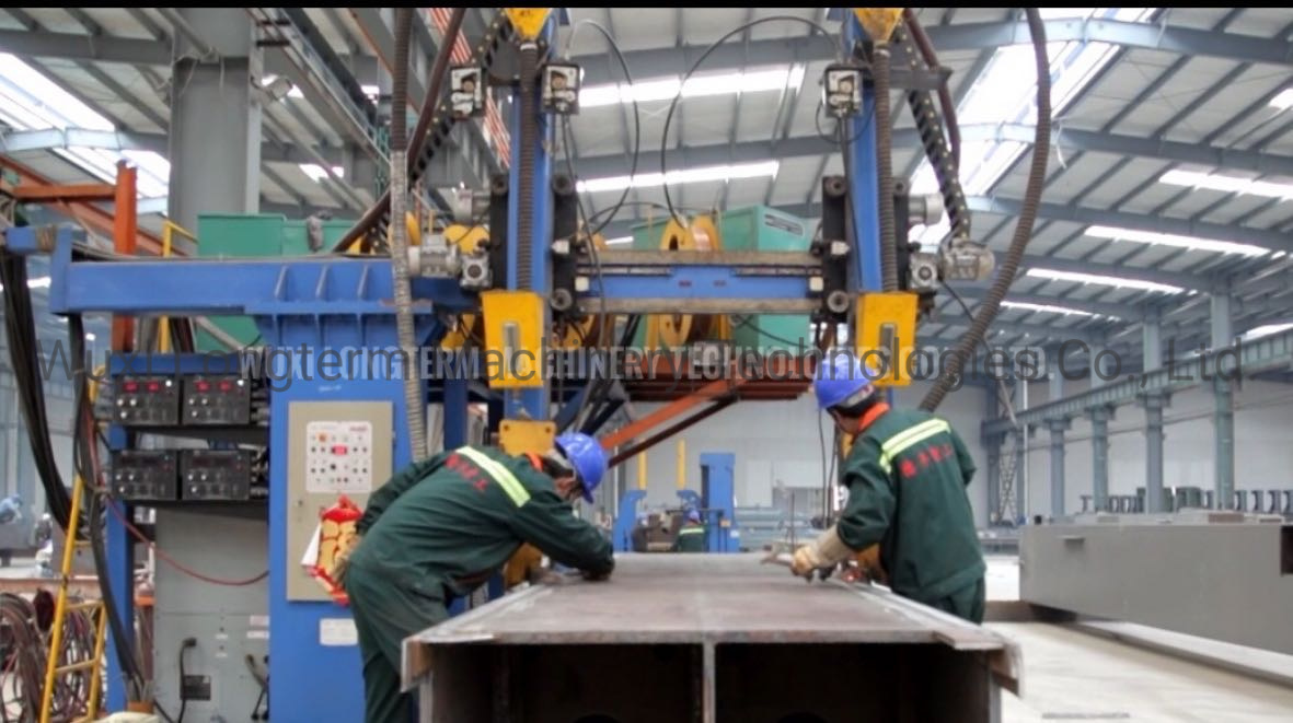 High Automation H Beam Welding Production Line