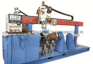 Precision Circumferential Welding Lathe / Welding Equipment for LPG Gas Cylinder