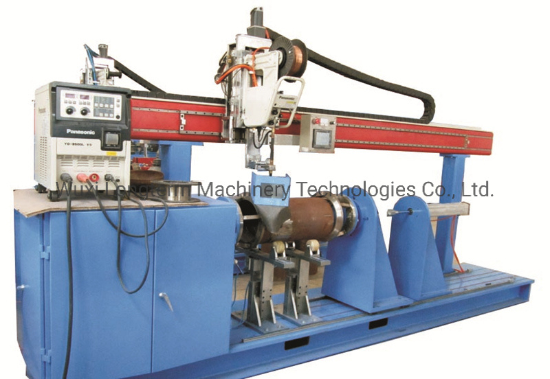 Precision Circumferential Welding Lathe / Welding Equipment for LPG Gas Cylinder