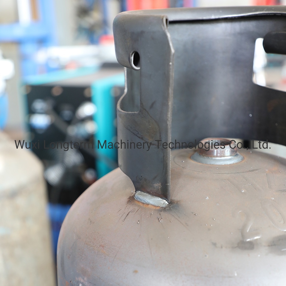Semi-Automatic LPG Cylinder Handle Welding Machine / Production Line