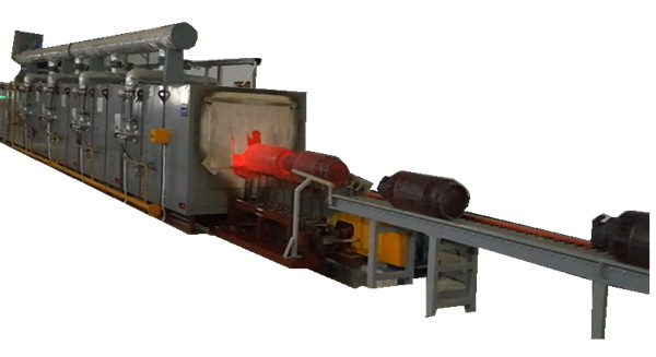 900 Degree LPG Cylinder Normalizing Furnace