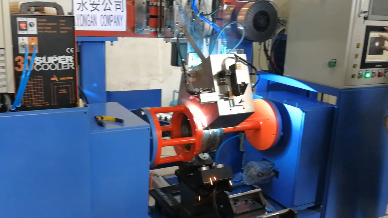 Liquefied Petroleum Gas Cylinder Circumferential Welding Machine