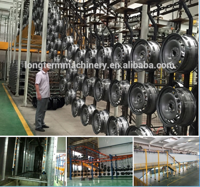Customizable Automatic Car Spare Part Paint Spraying Production Line, Cost Effective Car Door Auto Spray Painting Line!
