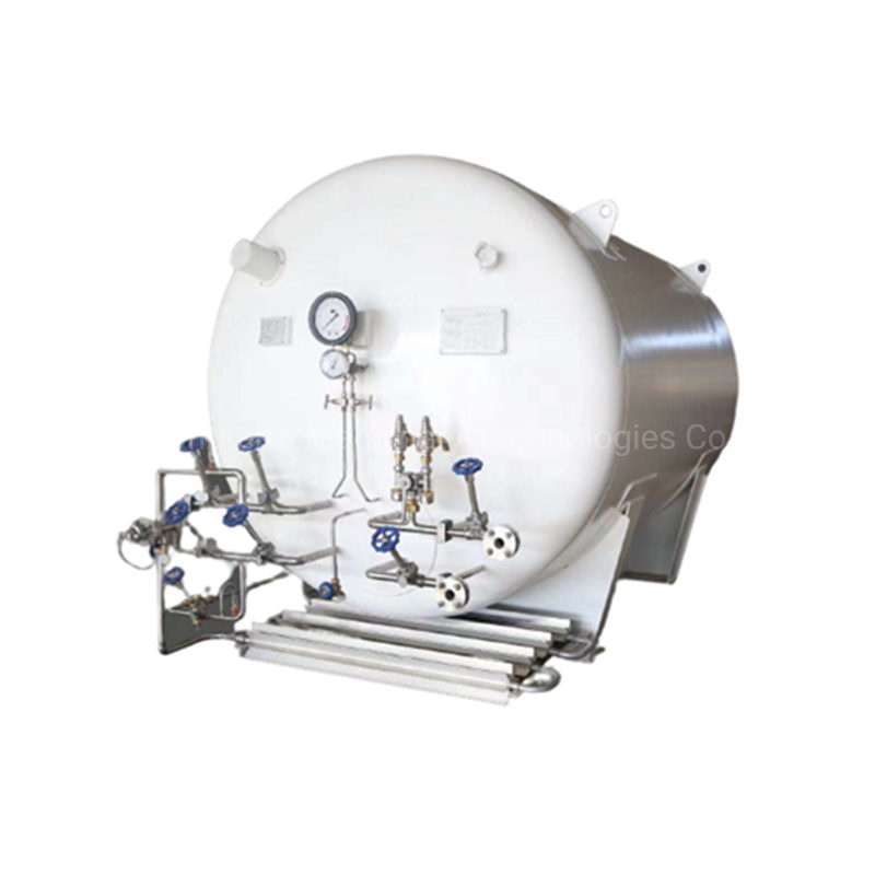 Cryogenic Liquid Lox/Lin/Lar/Lco2/LNG Storage Tank ISO Tank Container