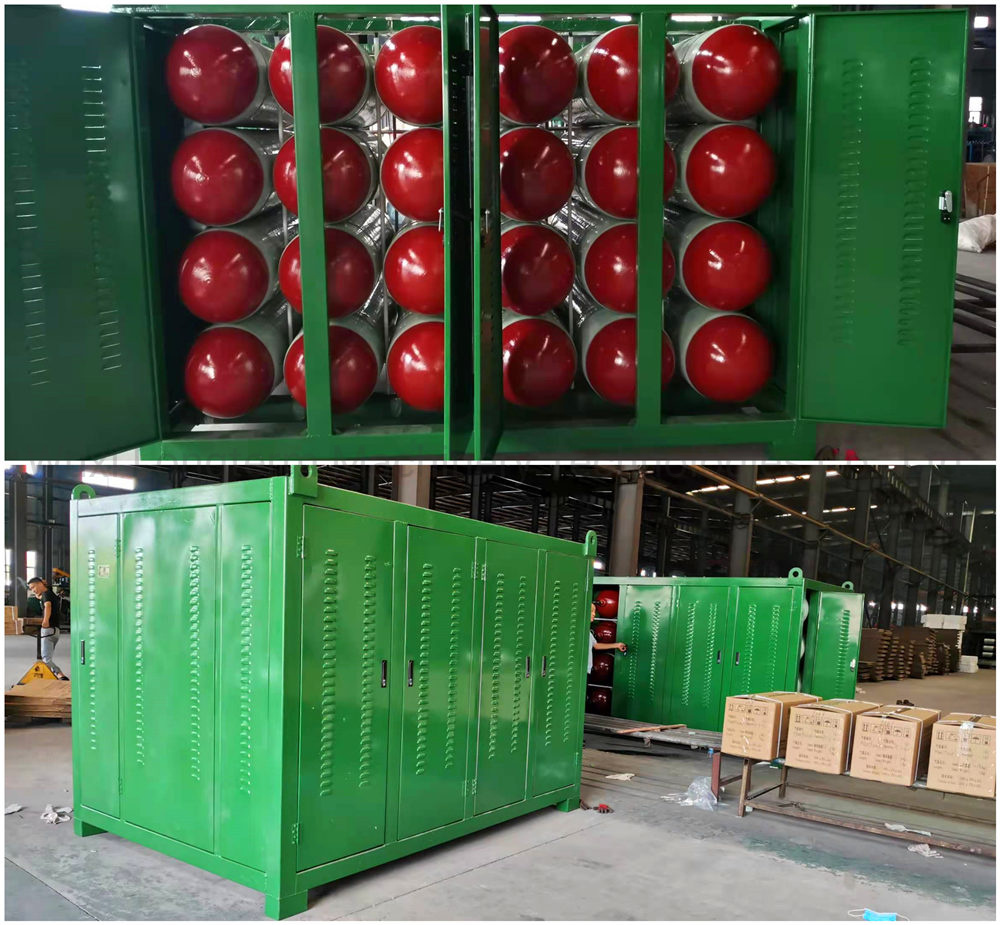 Good Quality Seamless Steel Automobile CNG Gas Cylinders Wrapped Cylinder^