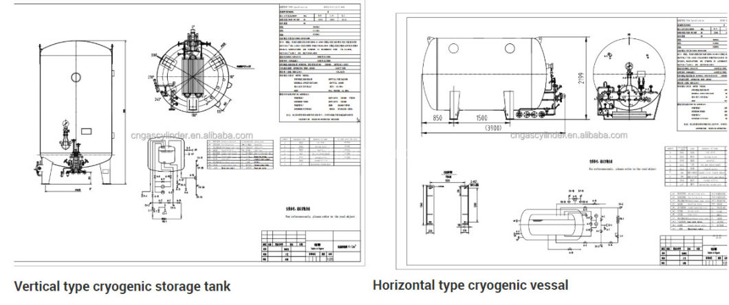 Cryogenic Liquid Lox/Lin/Lar/Lco2/LNG Storage Tank ISO Tank Container