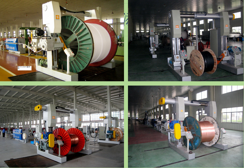 Fiber Optic or Wire Cable Pay off Take up Cable Machine
