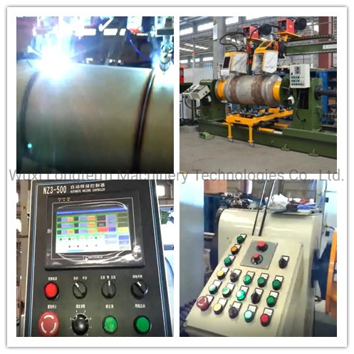Double Head Automatic Circumferential Seam Welding Machine for LNG Cylinder