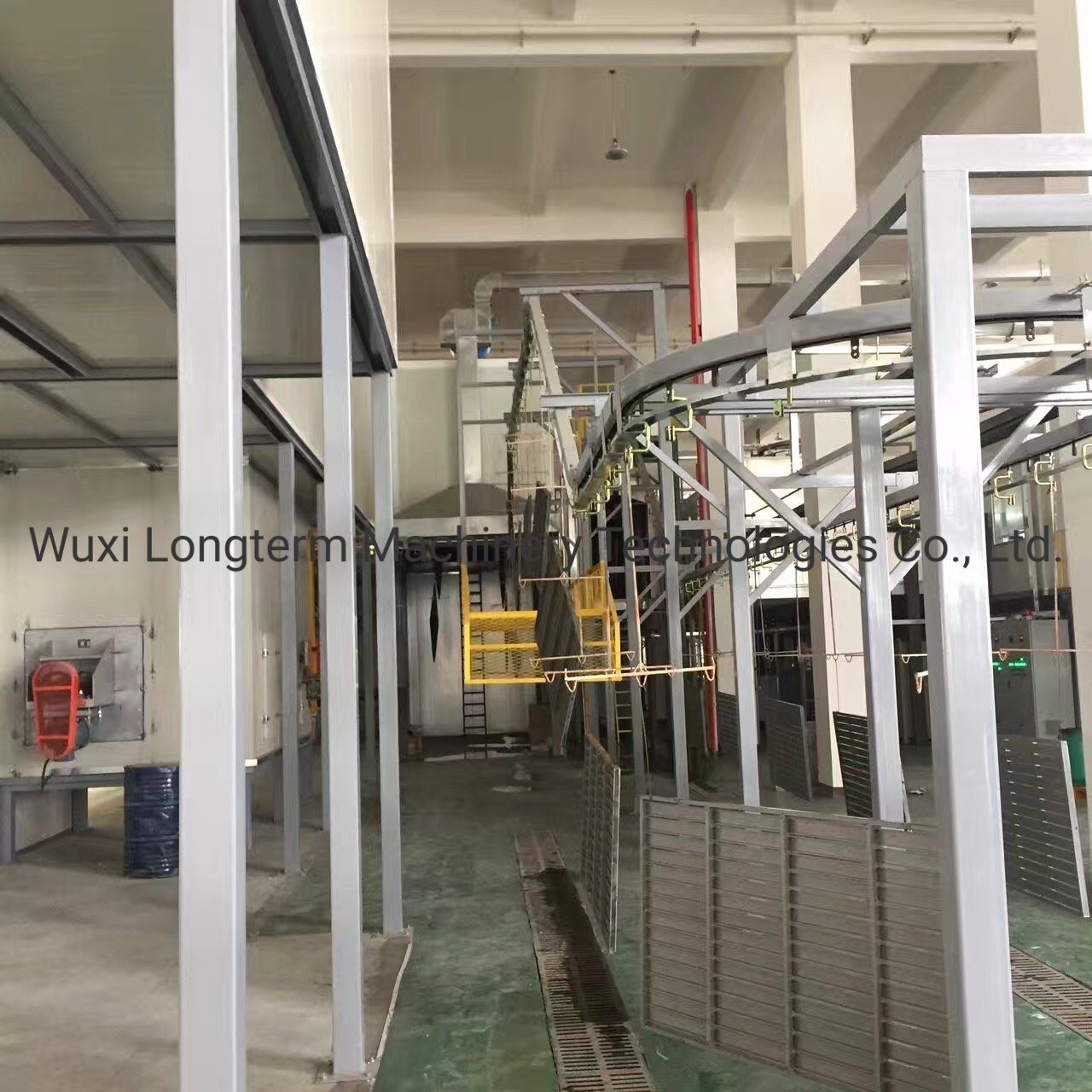 Cost-Effective Powder Coating Production Line for Wood Products, Painting Robot Spray Paint Booth for Panel Furniture*