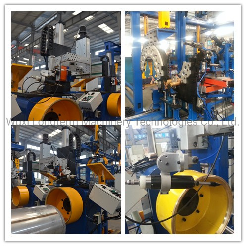 LNG Cylinder Assembly and Spot Welding Machine