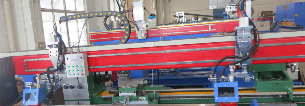 Stainless Steel Geyser / Electric Water Heater Tank TIG Straight Seam Welding Equipment / Machine&