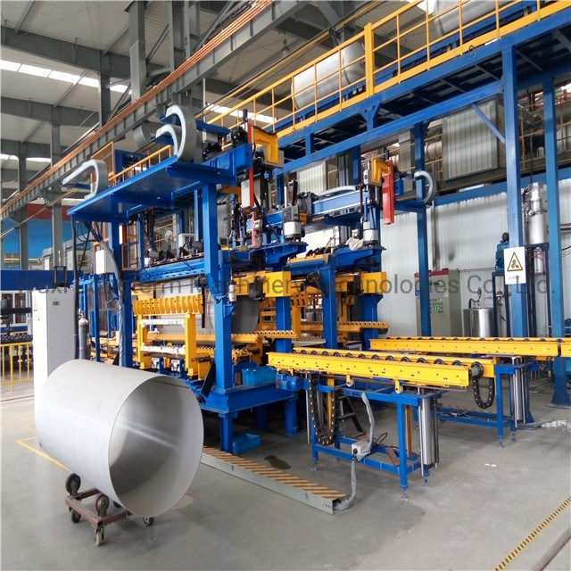 LNG Cylinder Circumferential / Longitudinal Seam Welding Machinery