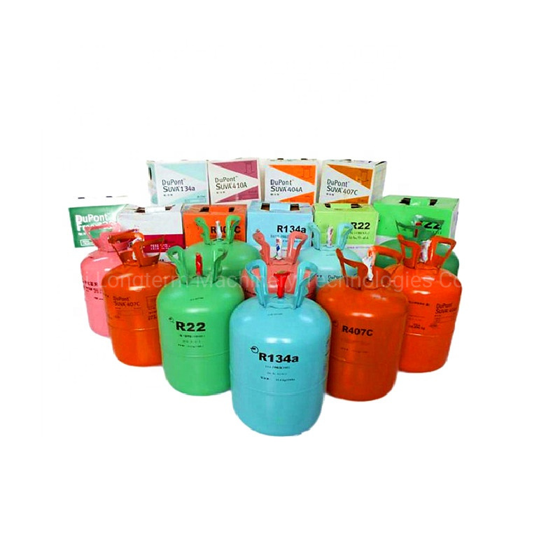 High Quality Steel Cylinder Packaging Air Conditioning Refrigerant Gas