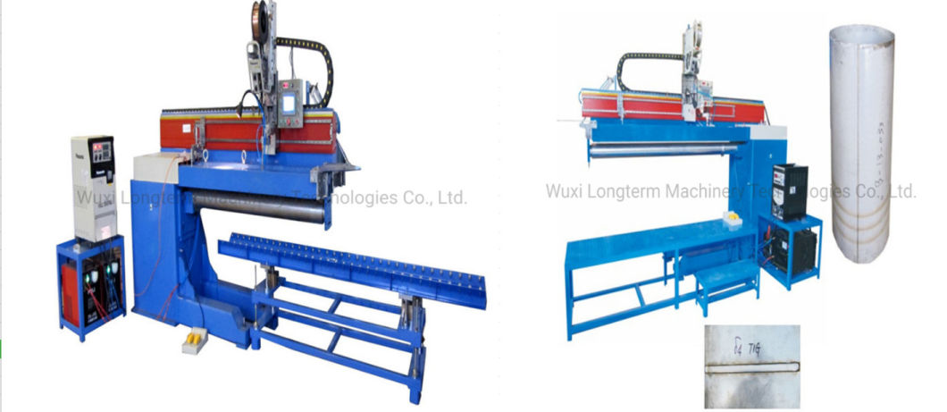 380V Automatic LPG Cylinder Welding Machine, Precision Lathe Circumferential Welder for LPG Pressure Cylinder