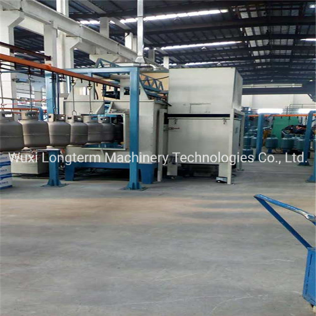 Environmental Protection Electrostatic Spraying Painting Production Line for LPG Gas Cylinder, Automatic Powder Coating System*