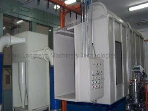 Environmental Protection and Robot 360 Degree Elevator Door/Parts Powder Coating Line, Industrial Painting System*