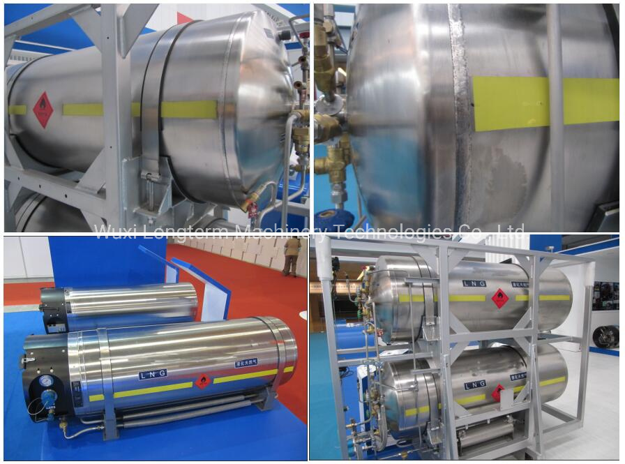 Cryogenic Dewar Pressure Vessel Tank Nitrogen Gas Cylinder