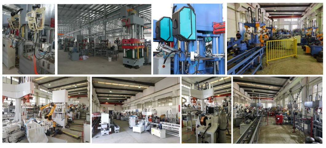Incredible Modern Fully Automatic 9lb 20lb LPG Gas Cylinder Production Lines Complete 12.5kg 35kg 45kg LPG Gas Cylinders Manufacturing Line
