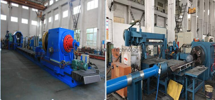 Hot Tube Metal Spinning Machine, Cylinder Bottom Closing Machine