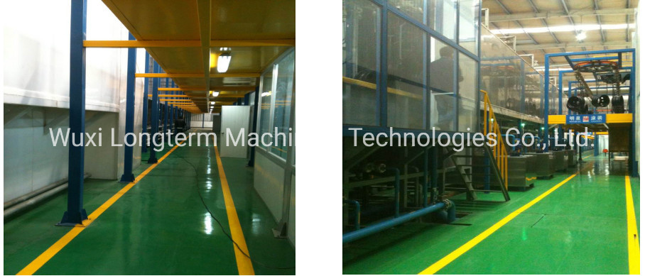 Fully Automatic Ce Approved Powder Coat Production for Furniture, Fully Automatic Automatic Painting Gun Spray Booths&