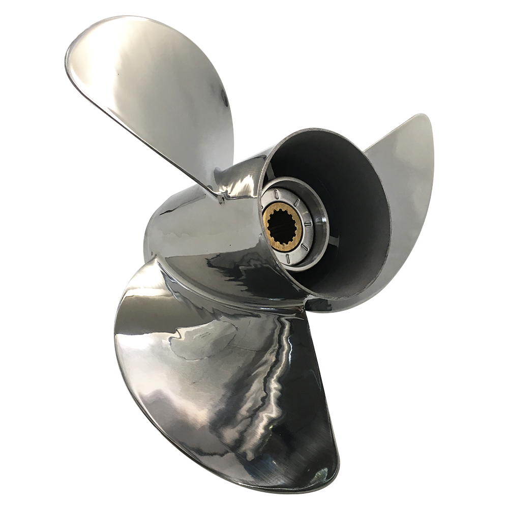 Hélice de acero inoxidable 13 x 18 para fueraborda Mercury Mariner 48-16988A46